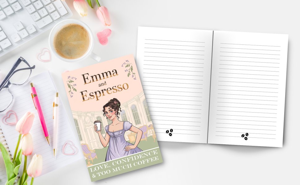 Emma and Espresso: FAKE Book Cover for Prank Secret Santa White Elephant Novelty Joke Blank Gag Journal Notebook - 100 pages

amazon.com/dp/B0GMCF69R7