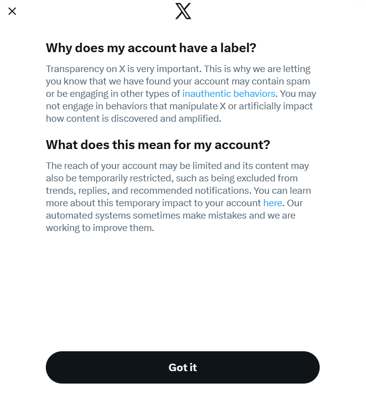 LOL X is transparent as an overflowing sewer.