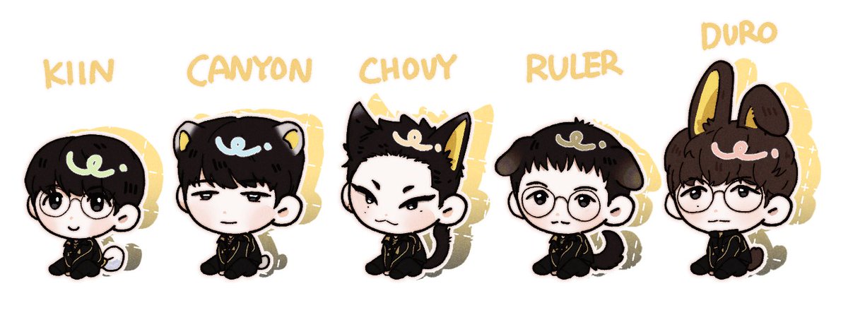 Same_Ch0's tweet image. 🐸🐻‍❄️🐱🐶🐰  
#GenG