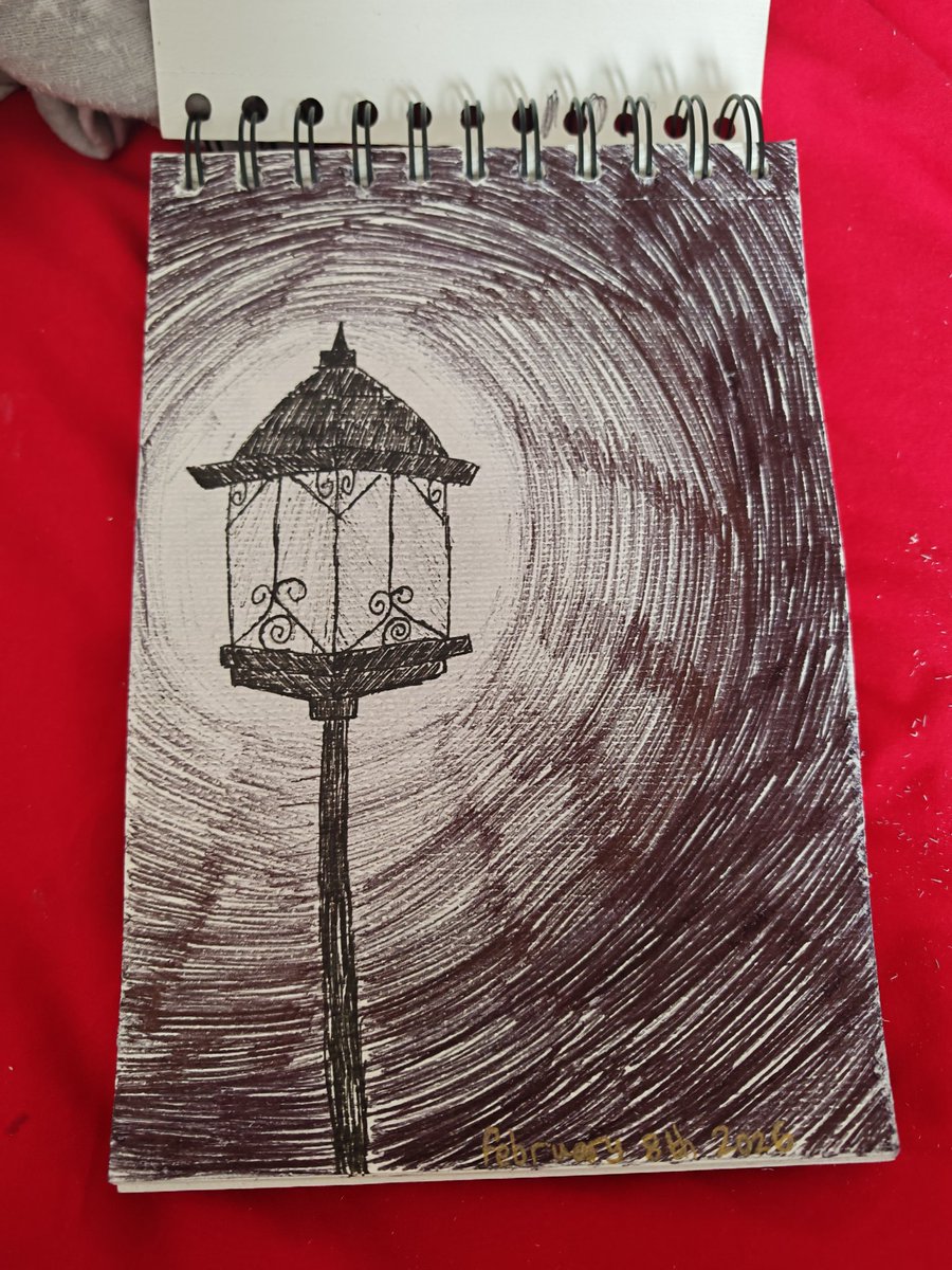 Emerald404error's tweet image. #streetlampdrawing #art #sketchbookpage #sketchbook #traditionalart