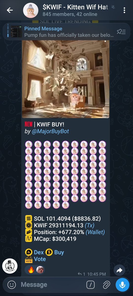 BillyMexico's tweet photo. @0xSweep Speaking of which, check $KWIF, @KWIFOG bro. Recently unmasked as the oldest launched coin on pumpfun by its founder. Pretty huge buys, could explode. 

6Rwcmkz9yiYVM5EzyMcr4JsQPGEAWhcUvLvfBperYnUt https://t.co/4PLQU4P17X