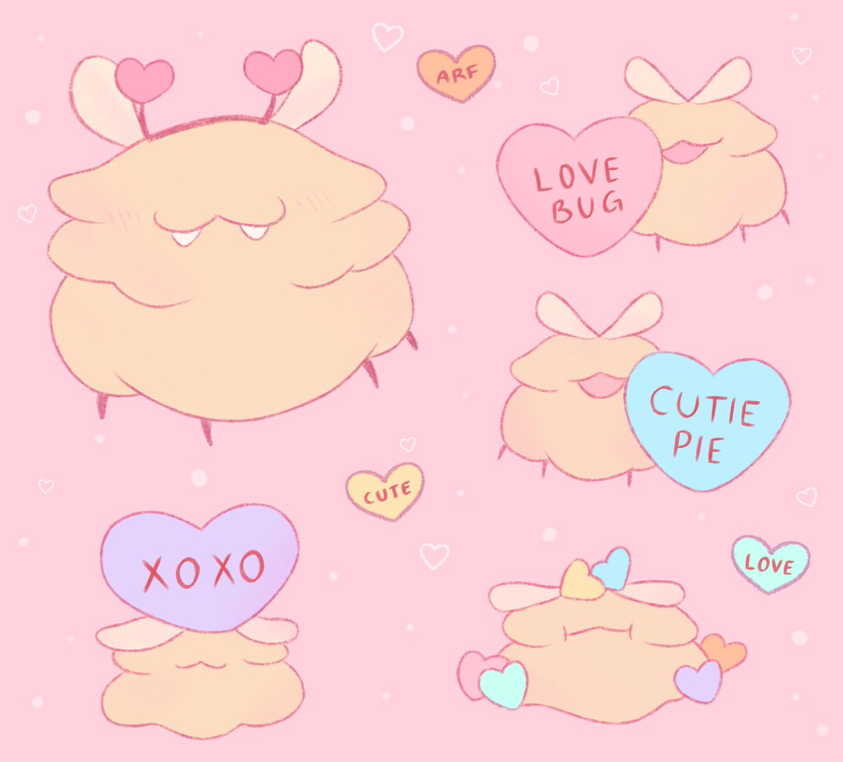 nkMeeps's tweet photo. Silksong Valentines Fleas!! https://t.co/onc9Tep2vp