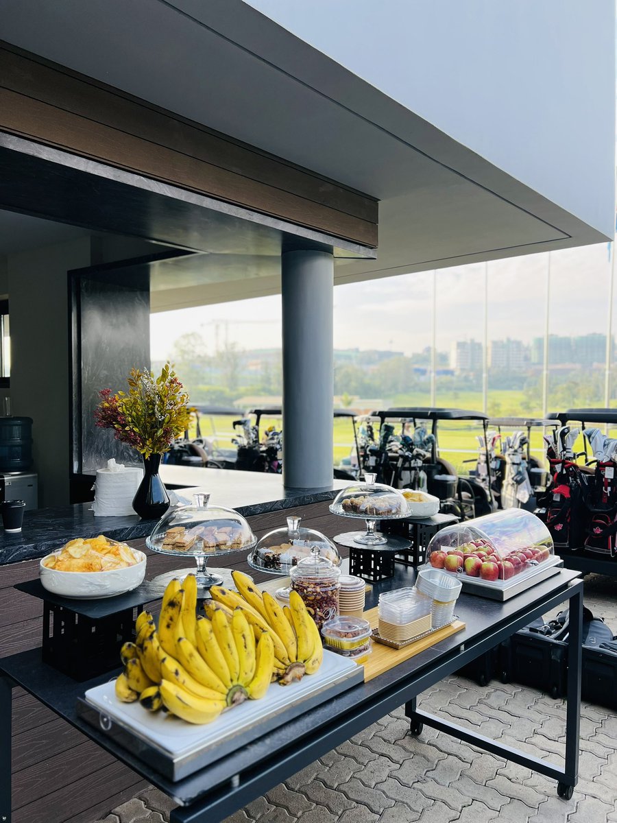 golf_kigali's tweet photo. For our Special Guest event, our F&amp;B team combined creativity, flavor, and world-class service.
From bespoke stations to exquisitely crafted dishes, every detail was designed to elevate the experience.

A truly memorable moment for our exceptional guests. https://t.co/C6XOKdashH