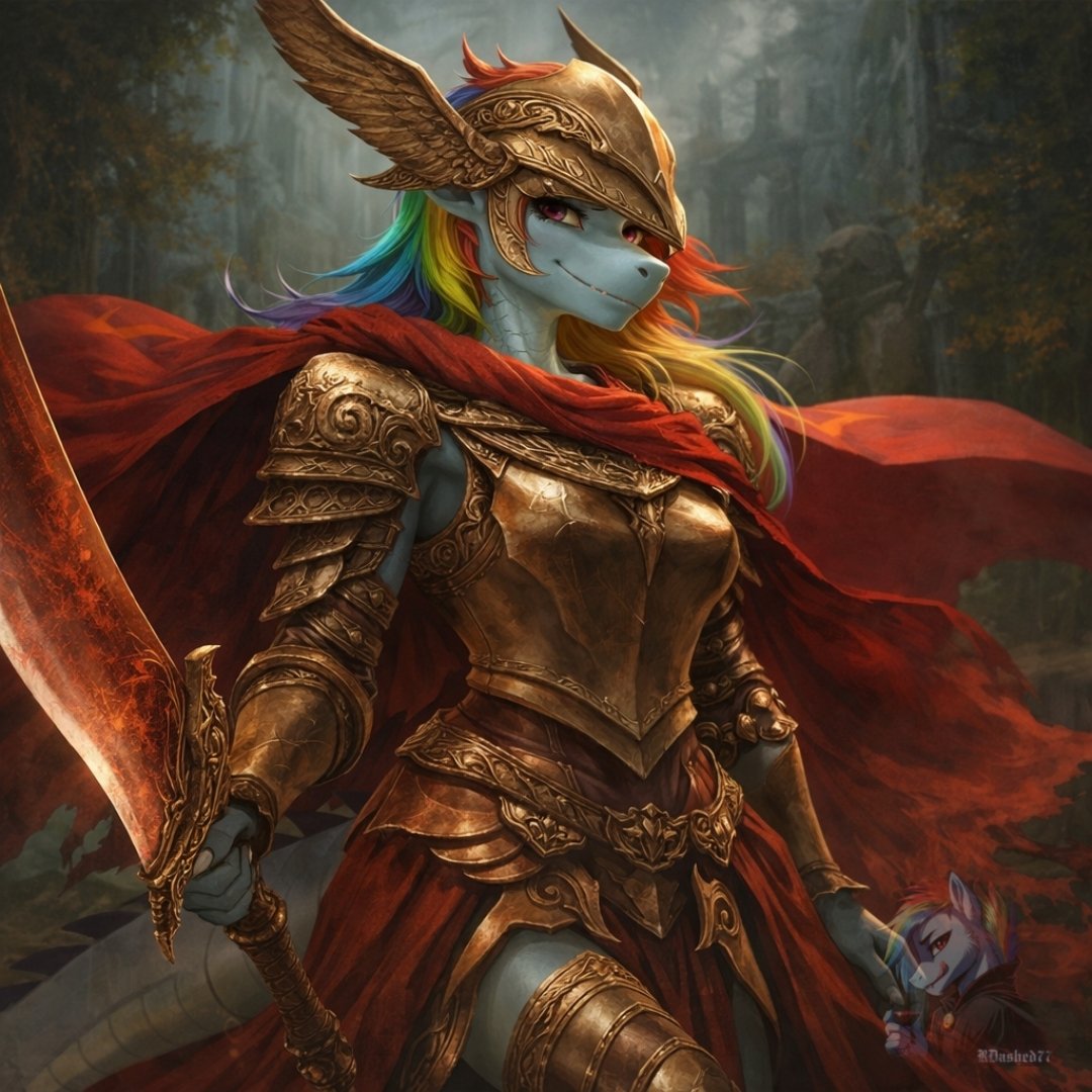 RDashed77's tweet image. "I am Malenia. Blade of Miquella"

#Furryaiart #Furry #RainbowDash #Brony #Dragon #Scalie #Elden_Ring #EldenRingFanart