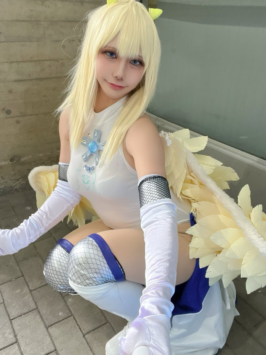きなこもち ワンフェス2026冬 金髪翼コスプレ