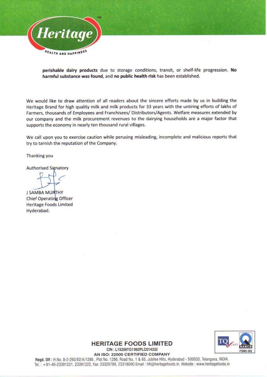 Heritage Foods tweet media