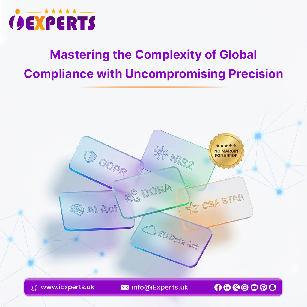 iExperts helps organizations meet global regulations like GDPR, NIS2, DORA &amp; the AI Act—accurately and confidently.
Turn compliance into a strategic advantage.
👉 iexperts.uk/Index

#RegulatoryCompliance #CyberSecurity #GRC #iExperts