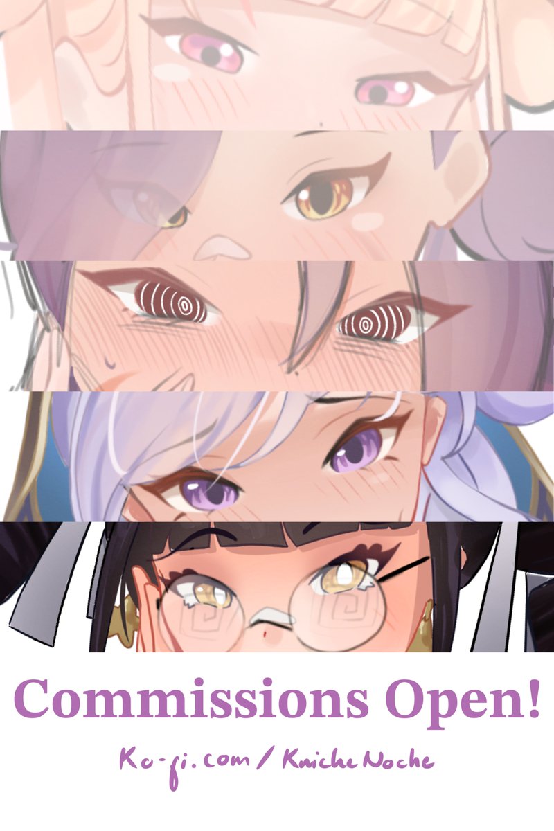 I’m doing an ad time again to tell 🫵🫵🫵 that I have comms open! I’ve got extra free time this week, so turnover should be a bit better than “may be slow D:”. 

As always, I’m very grateful for the support toward my content (the hobby)!