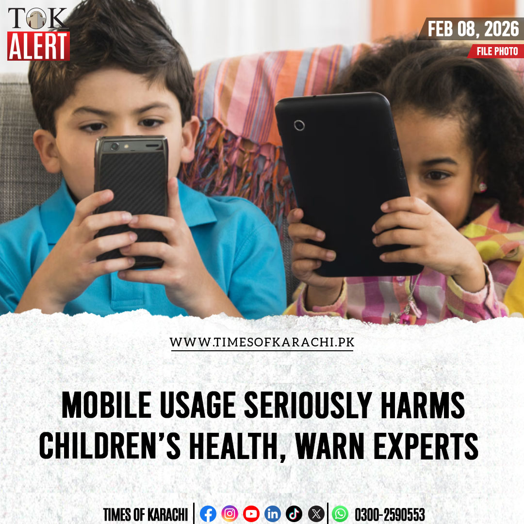 TOKCityOfLights's tweet photo. Child health experts have warned that excessive mobile phone use among young children can seriously damage their physical, mental, and psychological development.
Details: https://t.co/Ya3EW1Rq7I
#TOKAlert #ChildHealth #CellPhoneUse https://t.co/9uG1W5xf08