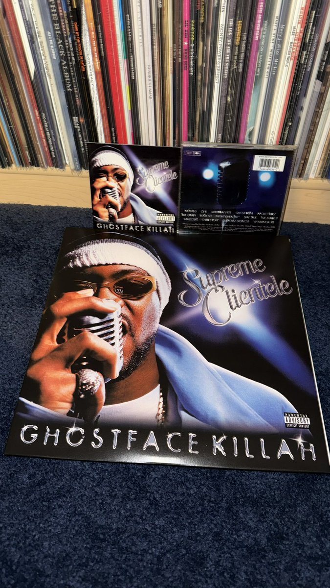 ilovehiphop_88's tweet image. 26 years ago #GhostfaceKillah released his sophomore album Supreme Clientele