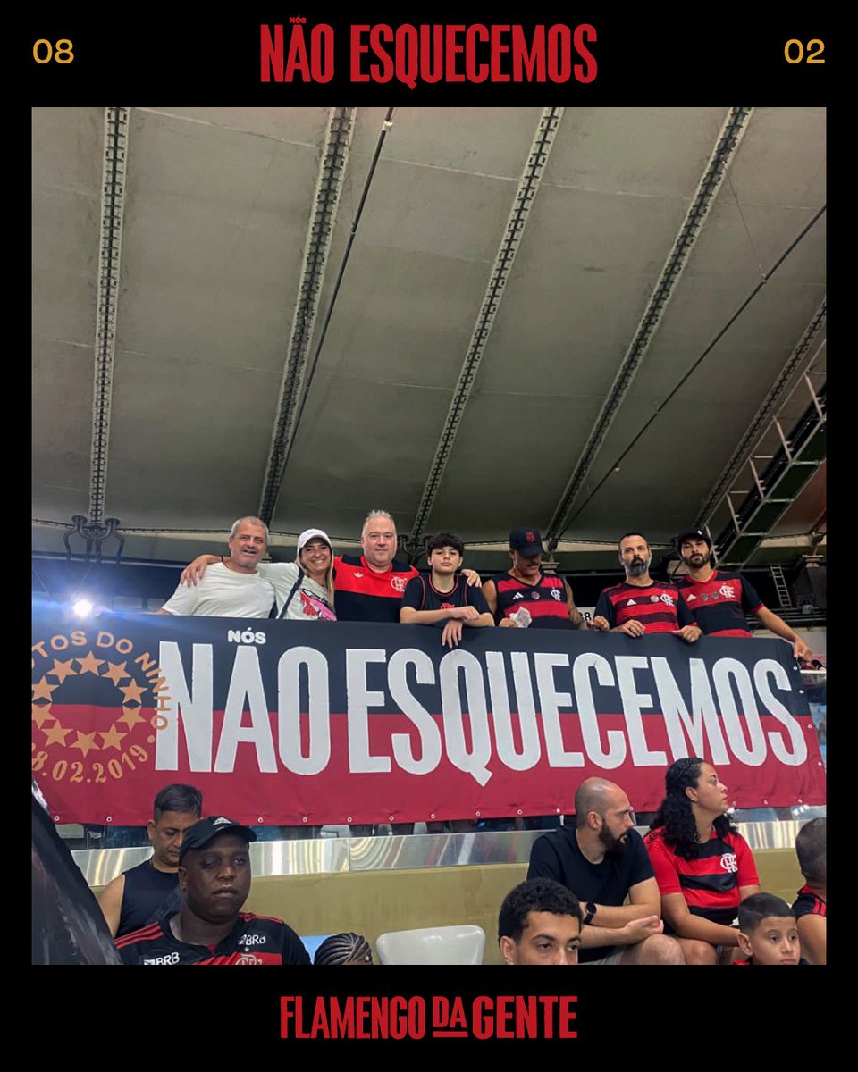 FlamengodaGente's tweet photo. Hoje completamos 7 anos sem os #nossos10! Seguimos mantendo viva a memória das nossas 10 estrelas! Nosso carinho, respeito e solidariedade as famílias e amigos de cada um deles! Seguimos sempre em busca de memória, verdade e justiça!
#NãoEsquecemos
#Nossos10 https://t.co/UwUbseCE3o