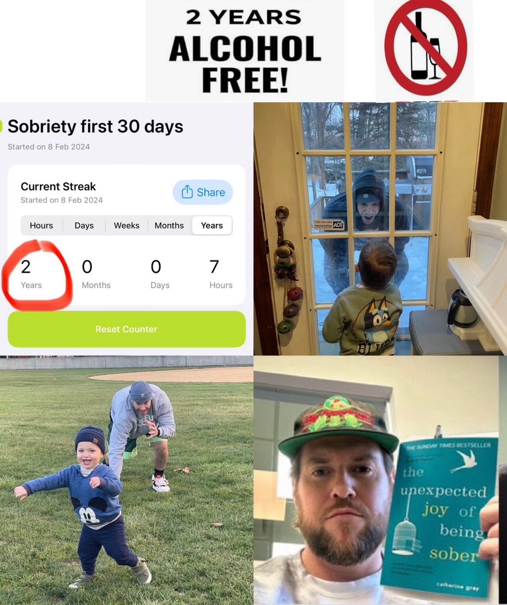 Today marks 2 years of no longer consuming alcohol. I can definitely say that I do not miss the hangovers. I’ve learned to live more in the present &amp; to enjoy the little things life offers. 1 day at a time. I am grateful for today.