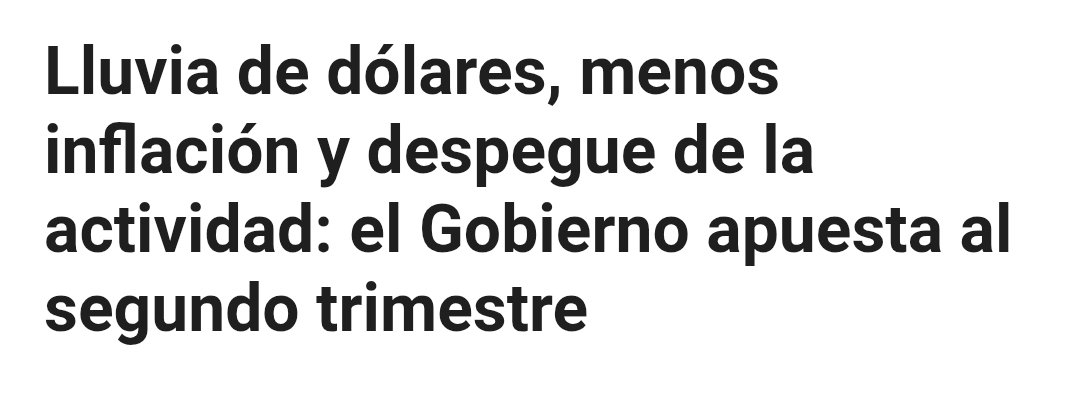 Esta ya la vimos en 2018 y sabemos cómo termina.