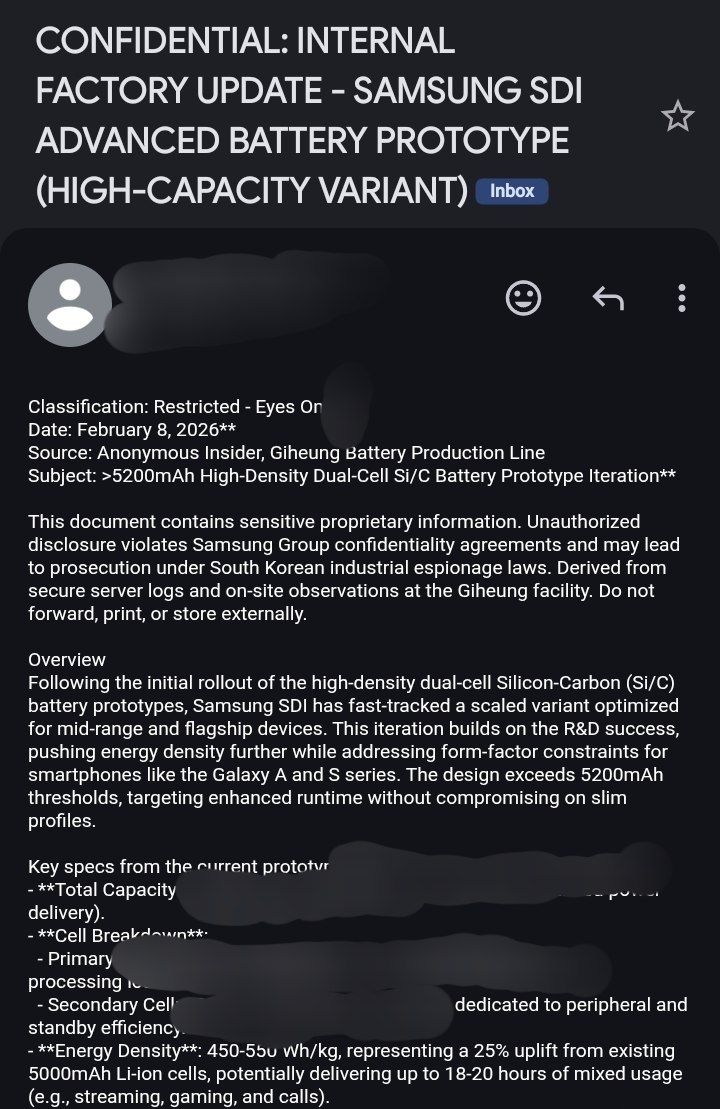 phonefuturist's tweet photo. This might be the best email I've gotten this month
5200
5500
5800

Which would it be.
Telegram subscribers know what's up. https://t.co/9YCqJ1ifld