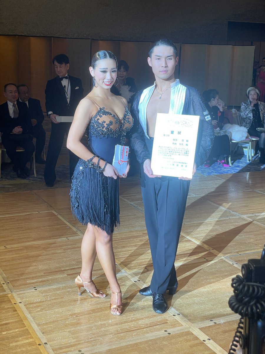 NATD_jimukyoku's tweet photo. アレックス・ムーアカップ/マダム・ロー杯
ラテン総合最終結果
優勝 鈴木 佑哉・原田 彩華
2位 松岡 孝宣・三橋 櫻
3位 服部 一眞・牧野 果礼
おめでとう御座います📷
#NATD
#ムーアカップ
#マダムロー杯
#NATD杯
#ボールルーム
#ラテン
#競技ダンス https://t.co/a8jPDDuDJ3