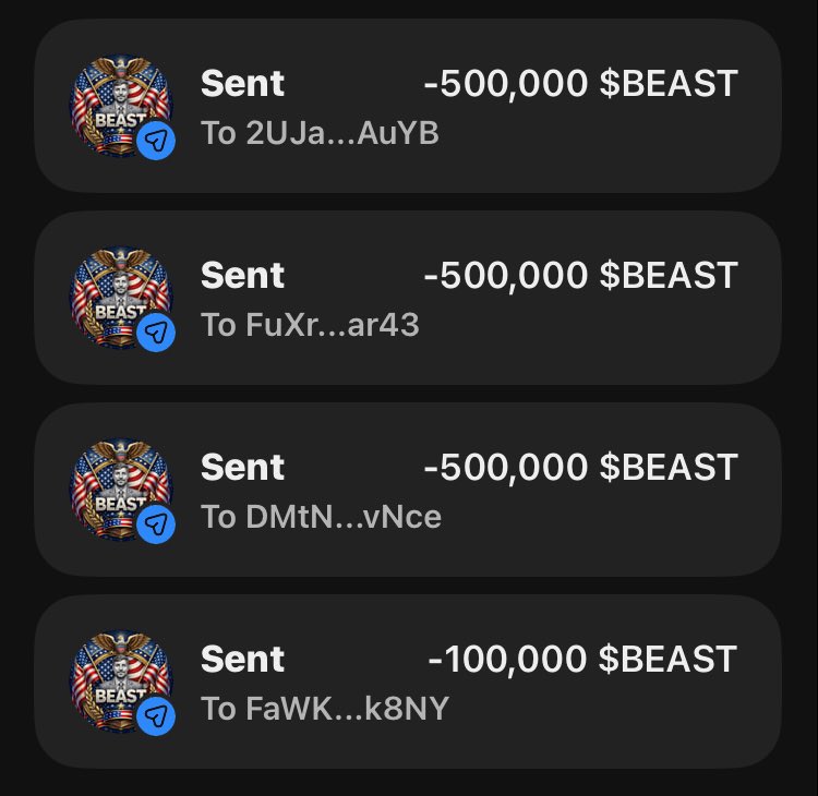 beastMesol's tweet image. $SOL addresses ONLY ‼️   

First 750 wallets

Must follow 🔔