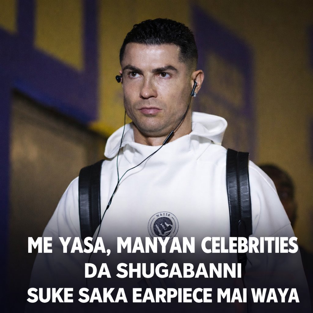 Shamsu_dee's tweet photo. Me yasa manyan celebrities 
suke amfani da earpiece mai waya,
alhali muna zamanin AirPods?

Ba don ado ba ne — don tsaro ne 
Wireless ana iya hack, caji ya ƙare, ko signal ya yankewa.

Amma earpiece mai waya:
ba ya yankewa
ba ya bukatar caji
Ba rashin wayewa ba ne — tsaro ne. https://t.co/8VNMoDStZH