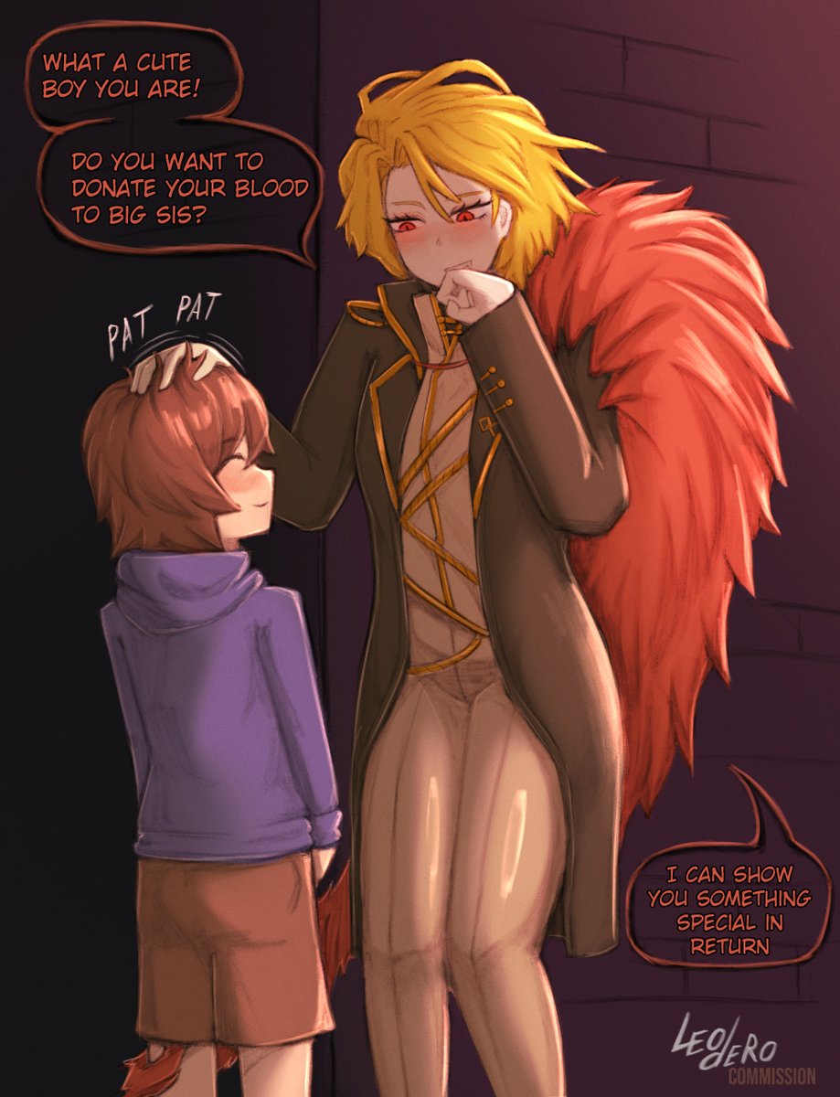 Leodero (Commissions open) tweet media