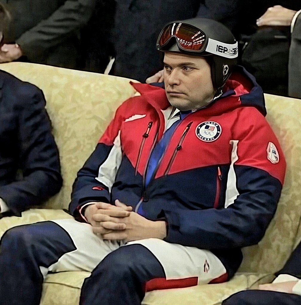 PlanetOfMemes's tweet image. Marco Rubio getting ready to replace all of the US Olympic athletes who are complaining and whining about living in the United States.