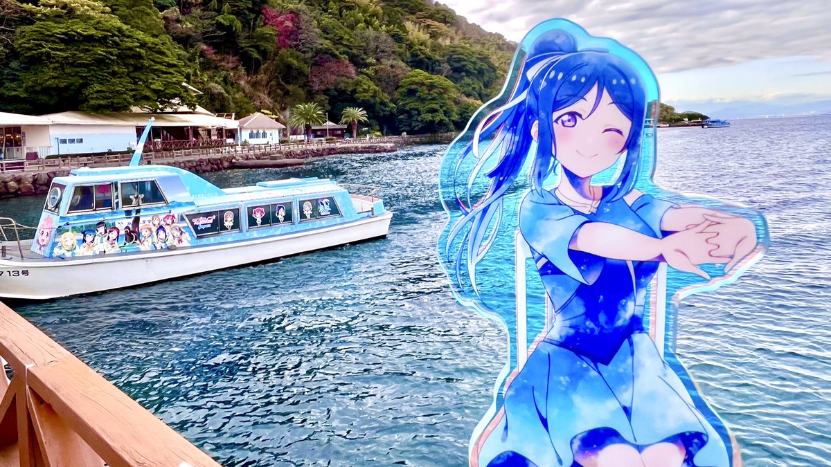 Navist_LoveLive's tweet photo. ✨松浦さん誕生日まであと2️⃣日✨

謎解き後日談∬(_c||^ヮ^||

早く行かないと…と思っていたタイミングでまさかの新グッズ発売！

松浦さんのアクスタ神…！！
とても気に入っており、
一緒に後日談を回りました🐬

グランマシーサイドさんの、くるくる超好物なんですよね♪

#Aqours #Aqours沼津謎 https://t.co/mQVc2Q4VVe