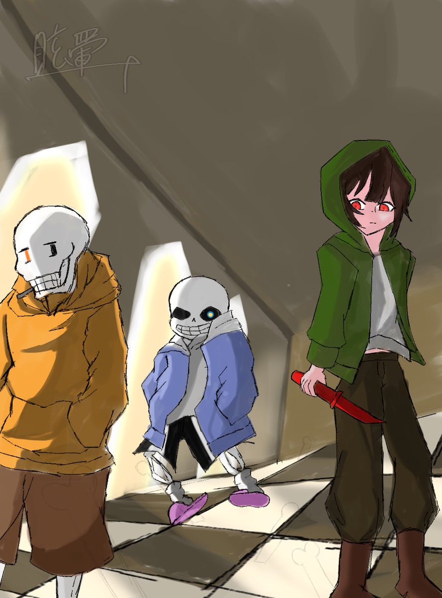 60_17memai's tweet photo. #BadTimeTrio #undertaleAU #BTT
らくがき https://t.co/sXRKvfZC7D