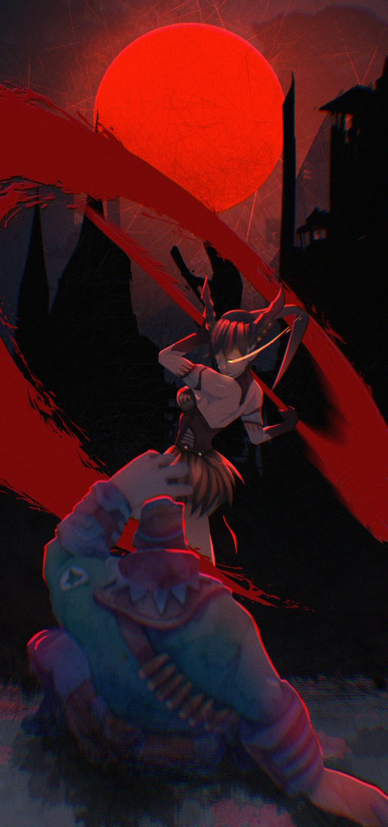 "The slaughter before the storm."  

Paladins fan art, Vora 

#fanart #art #paladins #vora