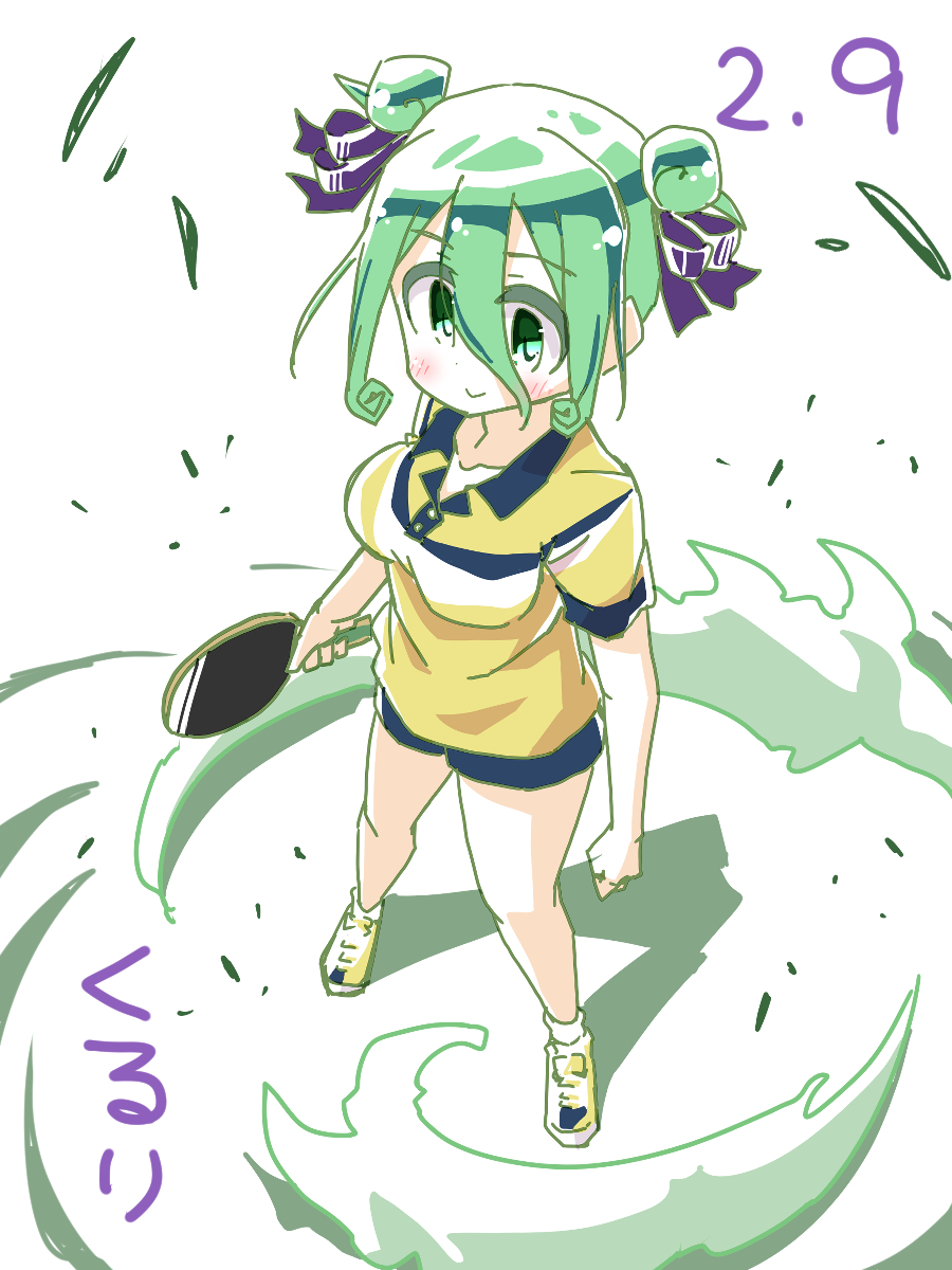 2月9日は二重丸くるりの誕生日!
荒ぶる くるり🌀

#卓球娘
#灼熱の卓球娘