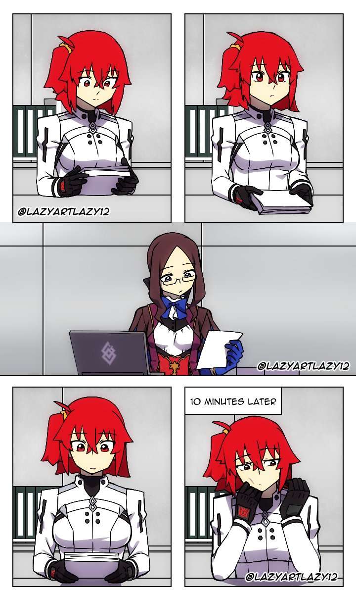 lazyartlazy12's tweet photo. After Avalon: Passing Boredrom - Cavallo Lucente (1/2) #FGO #FateGOUSA https://t.co/WV7bW15q76