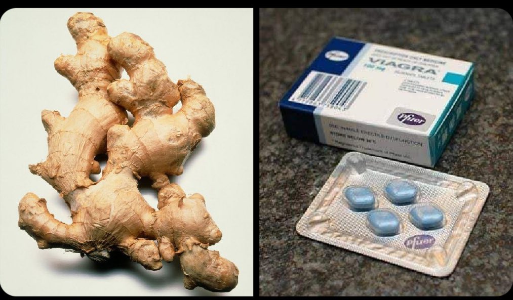 A majority of men today, use Viagra to increase their sex drive, but it is temporary, and it has side effects.

Here are 9 natural Viagra alternative I recommend you use (No pills needed) ......

1. Ginger