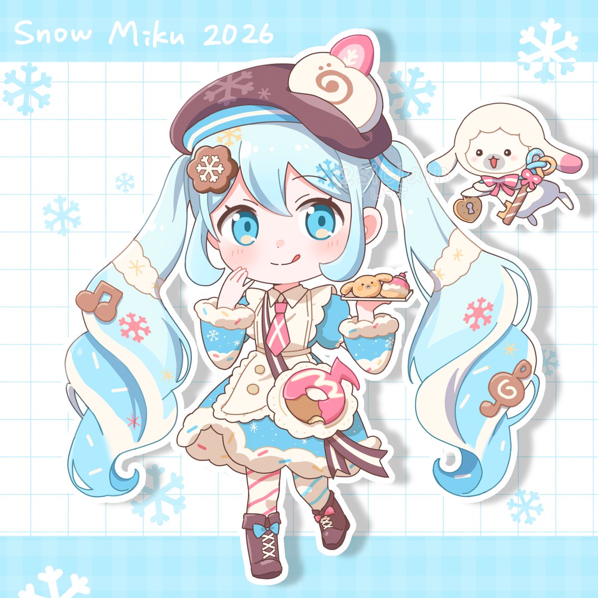 siciain's tweet photo. パティスリーちゃん❄️
#雪ミク2026 #初音ミク https://t.co/Z4Abd1z7BO