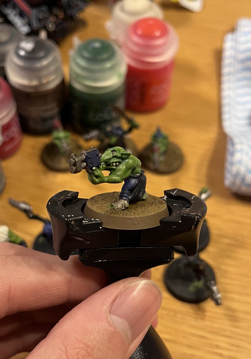 bon2msg's tweet image. やっと半分の4、5体目！

#100万体ミニチュアチャレンジ
#WarhammerCommunity