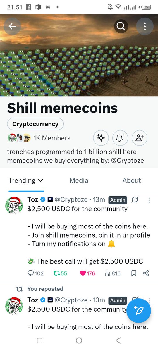 GobangBang6's tweet photo. @Cryptoze Done 
0xD550f6bEAB1Dc4605cD235726Ae739D6A180Fefb https://t.co/n7WjCMQdEa