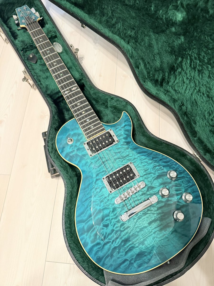 GMP guitars キルトトップ　レスポール 楽器は個人情報 アメリカのハイエンドメーカーGMP キルトトップ