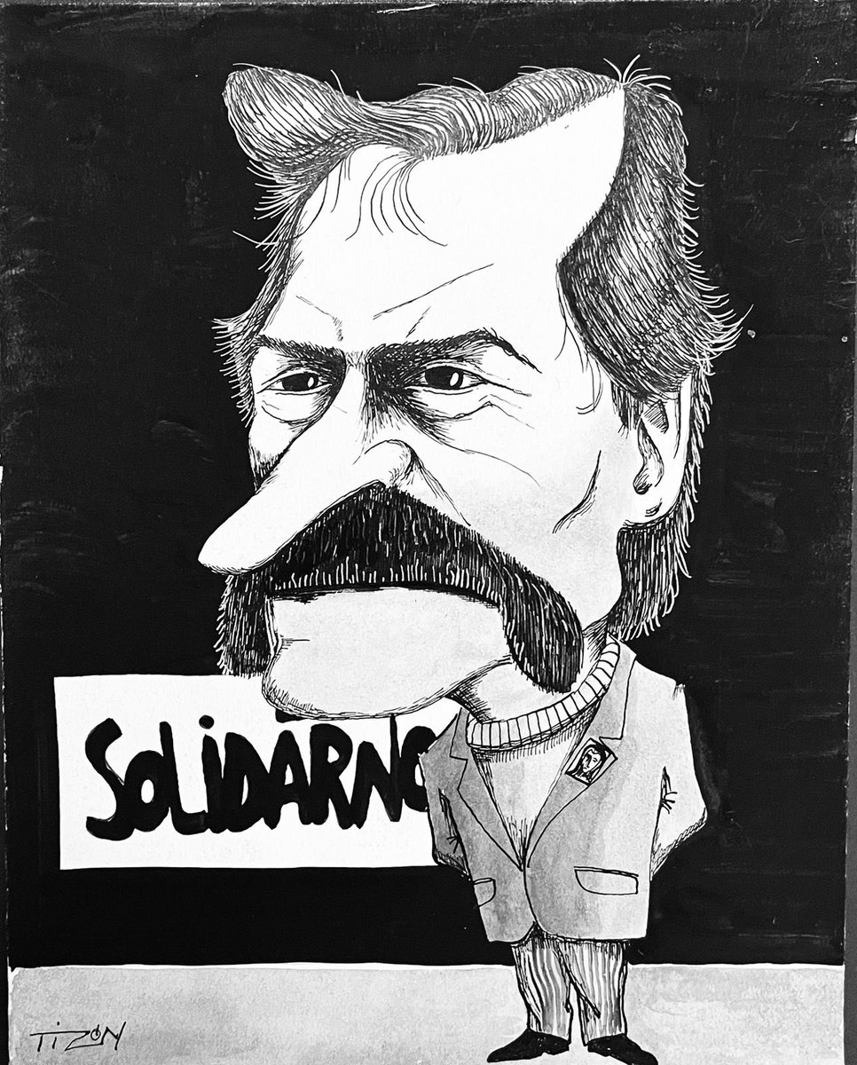 También fue mi héroe en los años universitarios. Le dediqué, entre otras, estas tres caricaturas.