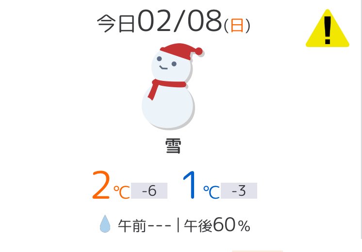 ゆきだるまかわいい