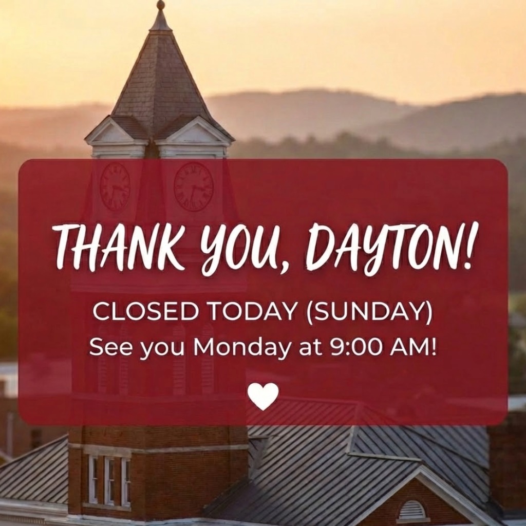 PostNetTN116's tweet image. Sunday state of mind. 🕊️ We’re resting up today but looking forward to a massive week serving the Dayton community. See you Monday morning at 9:00 AM!
