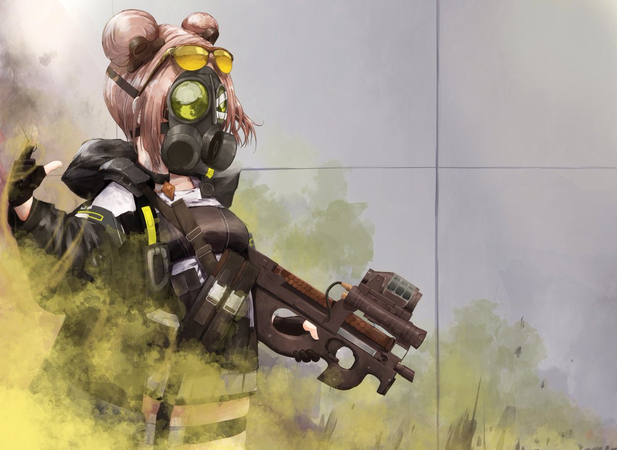 yzrfry_4b's tweet image. P90
#ドルフロ 
#GirlsFrontline