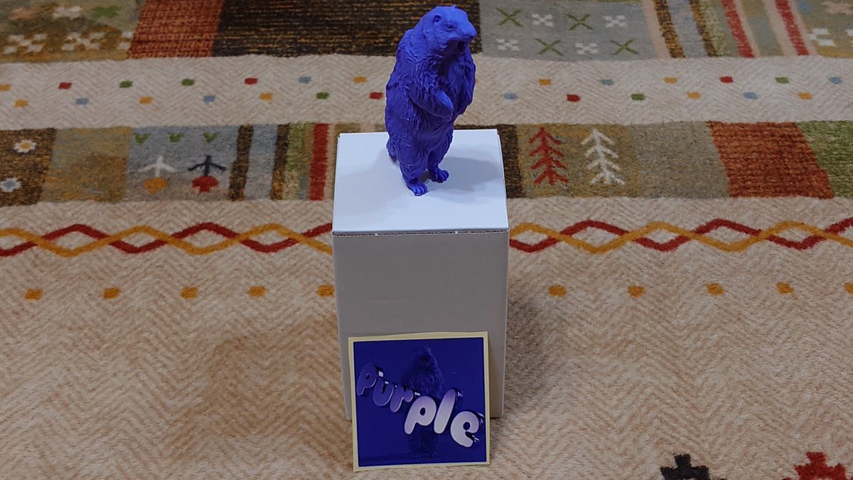 一期一会でみつけた insomnia3d さんの叫ぶマーモット(紫) (参加情報