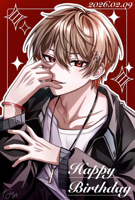 2026.02.09____ 𝐇𝐚𝐩𝐩𝐲 𝐁𝐢𝐫𝐭𝐡𝐝𝐚𝐲.⋆𝜗𝜚.* #72あーと #暇72誕生祭2026