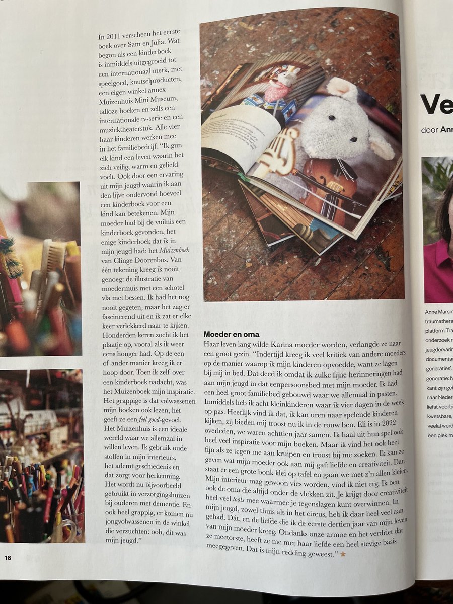 Het verhaal achter het verhaal van  het muisje Julia. Over migratie, discriminatie en de gevolgen van wegkijken. Hoe ik als kind in Circus Roberti terecht kwam. Over verwaarlozing en liefde. Nu in het nieuwste nummer van INDAH- magazine.