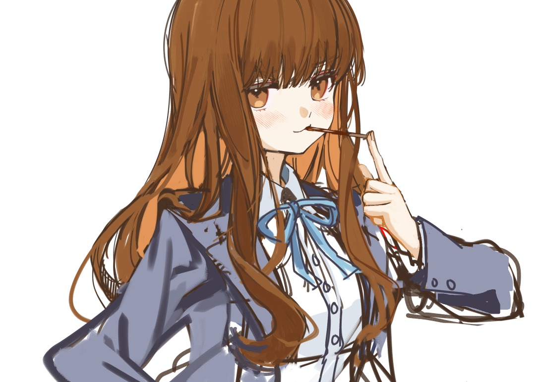 新しい服ありがとう！
ポッキーゲームする！