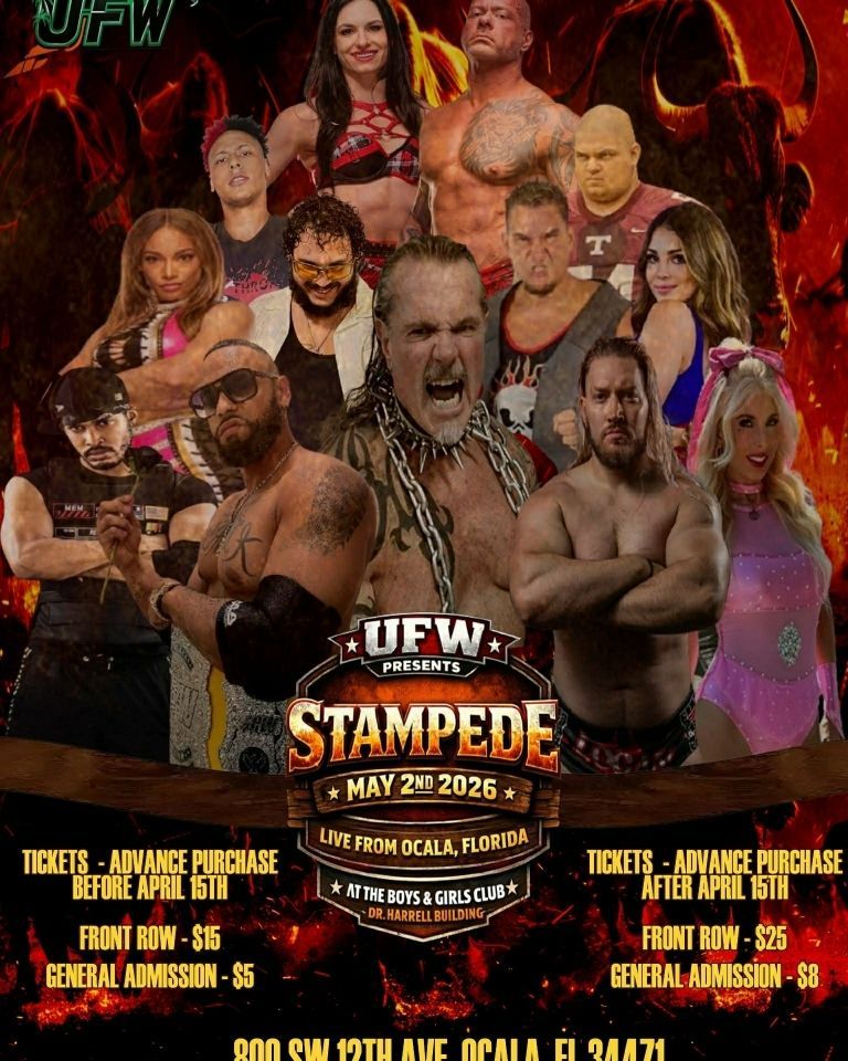 TheEricksonSeth's tweet photo. This May 2nd Ocala Florida UFW Welcomes Your Indy Brony back to the ring!!! Get your tickets early!!!

Use code:IndyBrony 

https://t.co/cRWsIF53wN https://t.co/1TMpRYDei6