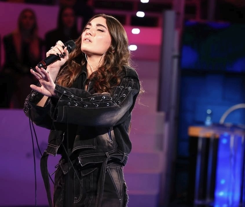 "Luoghi perduti" cantata nel luogo perduto💜🥹#antonia #senzagnocca #amici25