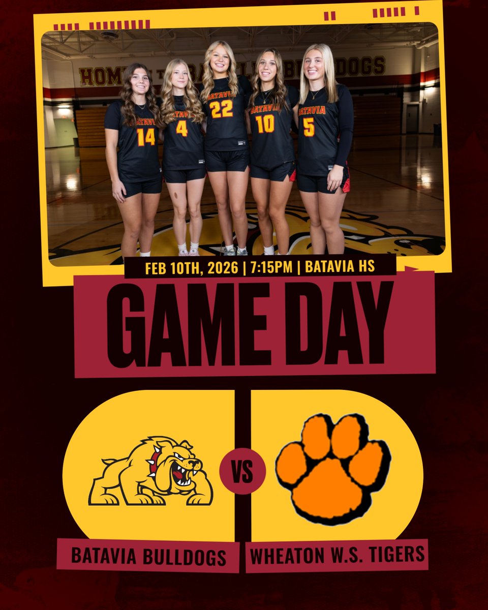 BHS_GirlsBsktbl's tweet photo. SENIOR NIGHT GAMEDAY❗️❗️
🏀BATAVIA vs WWS
⏰7:15 PM
📍HOME
Come support us as we honor our 5 amazing seniors before the varsity tip off at 6:45 P.M. https://t.co/RYbQibwbz3
