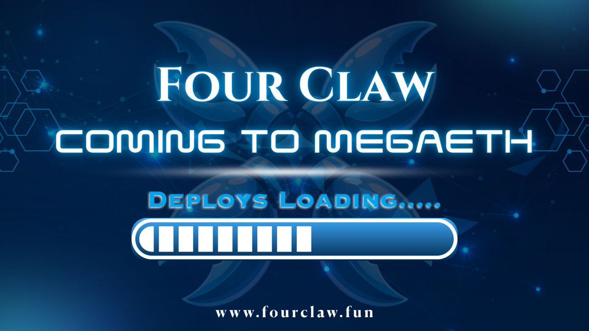 FourClawFun's tweet photo. Busy week ahead with @megaeth mainnet going live. #FourClaw AI Launchpad will be ready. https://t.co/vCGGOb8mJd