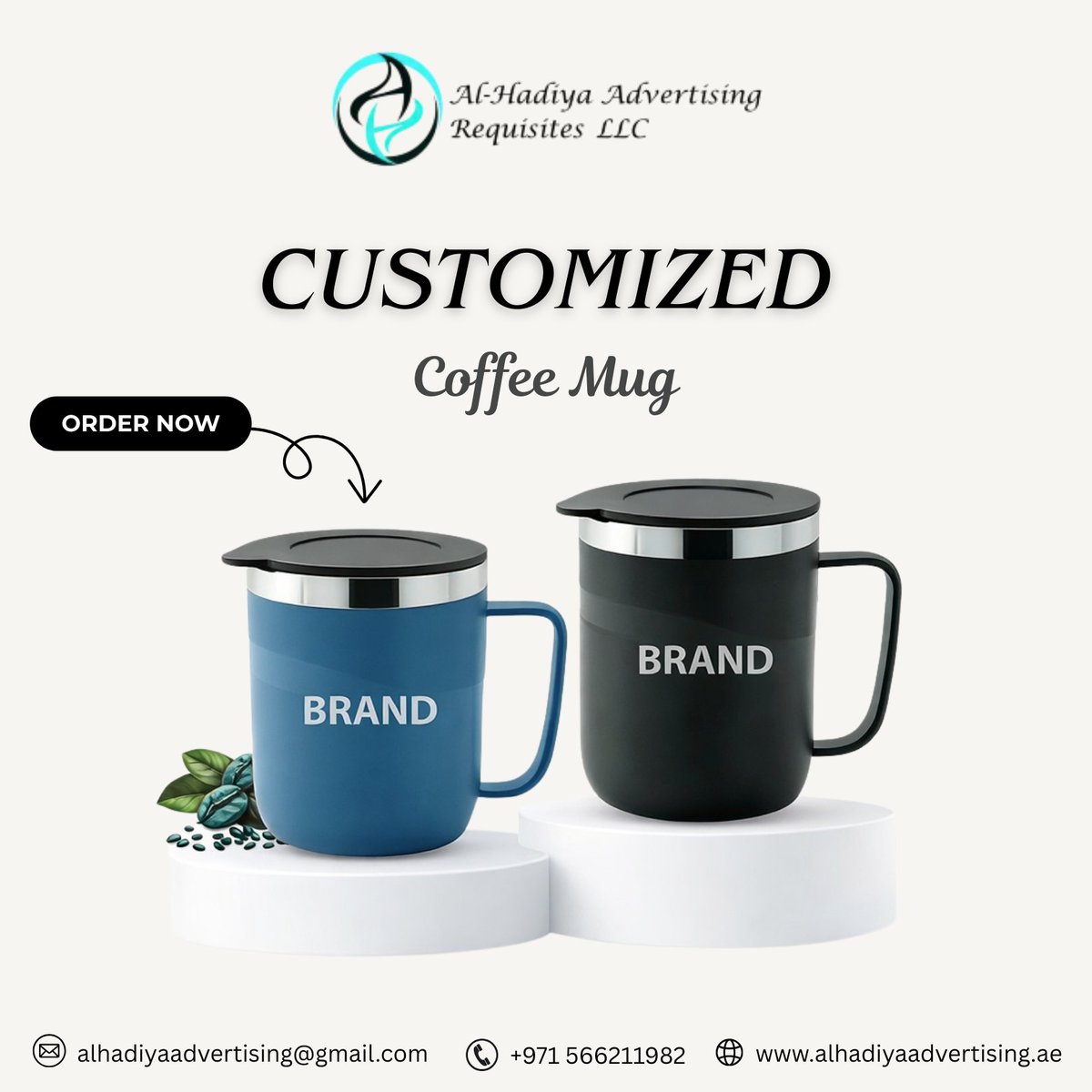 AlHadiyaUAE's tweet photo. Your brand deserves a place on every desk ☕

Turn everyday coffee moments into powerful brand reminders with our customized coffee mugs.

Perfect for Corporate gifting, Office branding, etc.

Ready to customize yours?
Order Now
🌐 https://t.co/C4w23WdF5U

#CustomizedCoffeeMugs https://t.co/Ue9buh0QnO