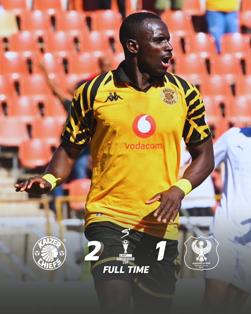 SSFootball's tweet photo. Chiefs go top of Group D with one matchday to play ✌️⚽

#SSDiski | #TotalEnergiesCAFCC | #SSFootball https://t.co/3500ASa2J0