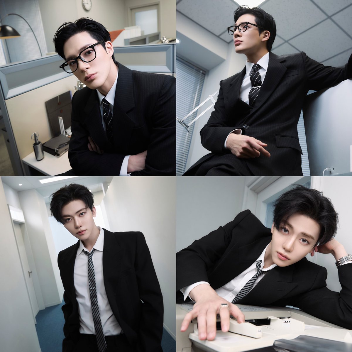 PopBase's tweet image. NCT JNJM (Jeno &amp;amp; Jaemin) stun in concept photos to their upcoming album ‘BOTH SIDES.’ Out February 23rd.