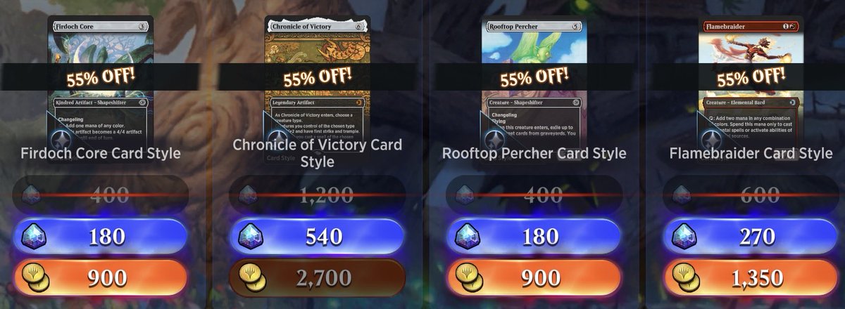 Here are the #MTGArena Daily Deals for today! #MTG #MTGA #ARENASTYLES ⁦<a href="/MTG_Arena/">MTG Arena</a>⁩