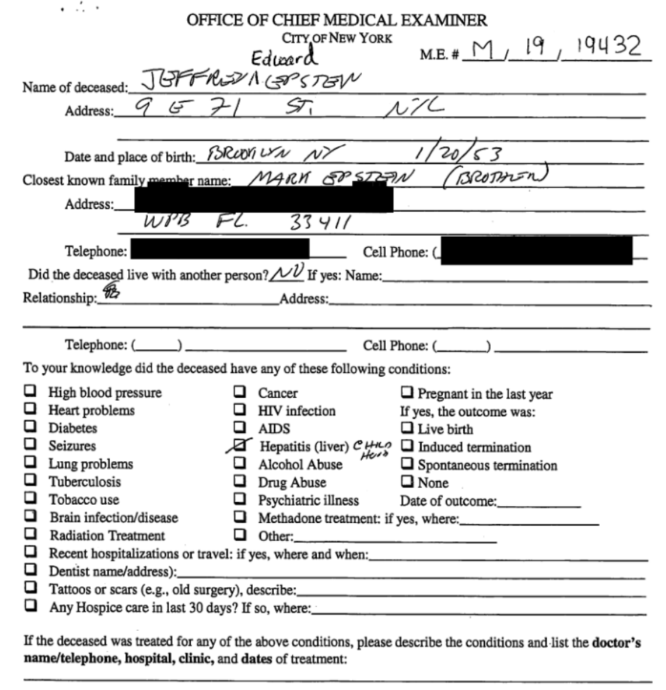 _Akanamy_'s tweet photo. JE had hepatitis? I wonder what caused this? #EpsteinFiles https://t.co/DQs8sASKCT